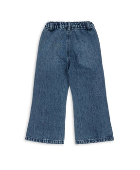 Bukse Elba Flare Denim Blue