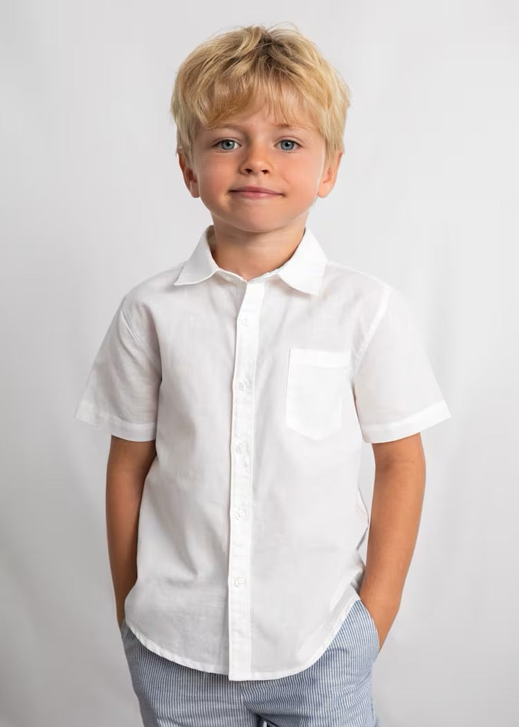 T-skjorte Linen White