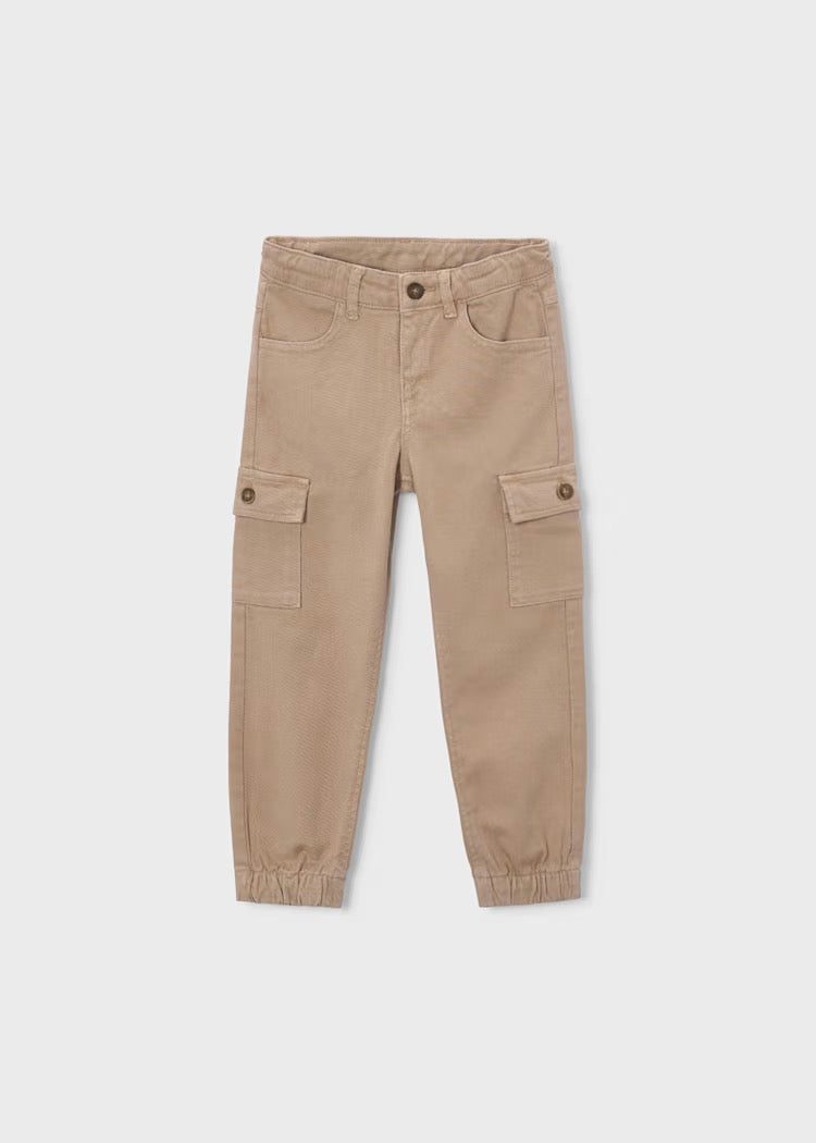 Bukse Cargo Dark Taupe