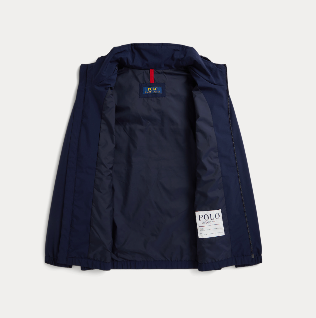 Jakke Hooded Windbreaker Refined Navy