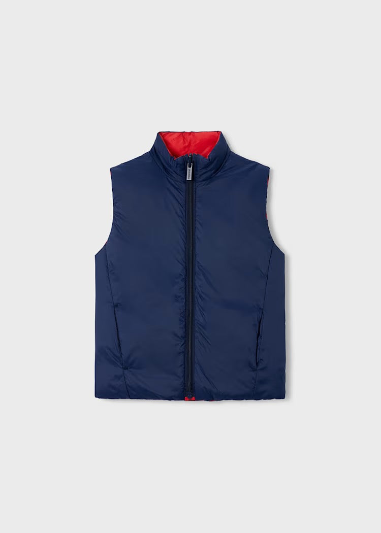 Vest Padded Reversible Tomato