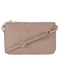 Clutch med skulderrem Deep Rose Gold