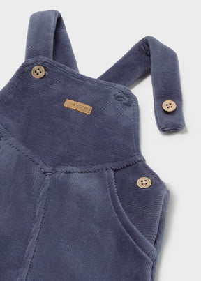 Bukse Overall Corduroy Indigo