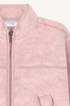 Jakke Emi Zip Wool Heather