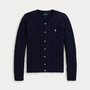 Cardigan Cable Refined Navy