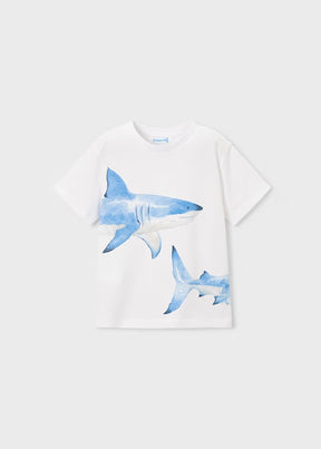 T-skjorte Shark White