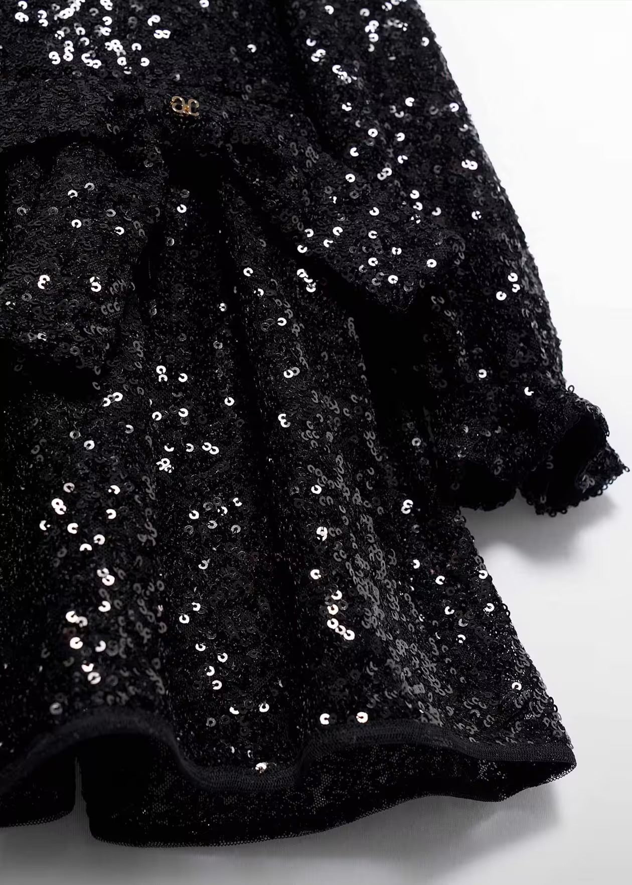 Kjole Sequin Black