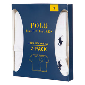 2Pk T-skjorte Logoed White