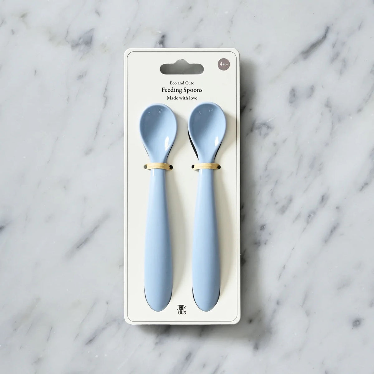 Feeding Spoons 2pk Pale Blue