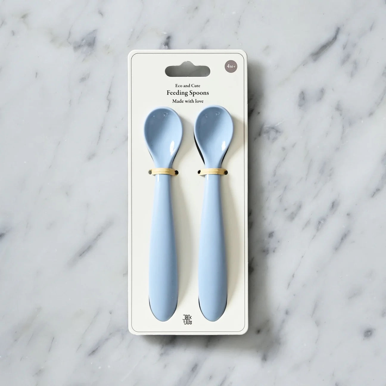 Feeding Spoons 2pk Pale Blue
