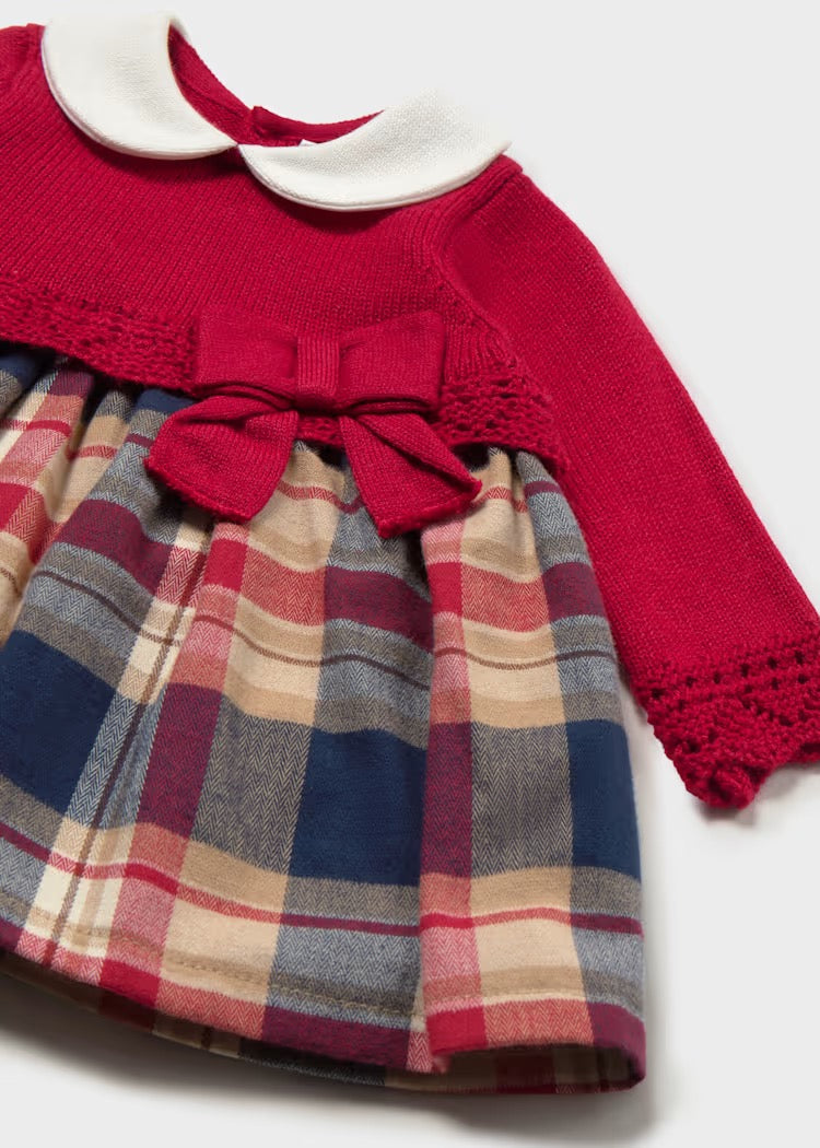 Kjole Tricot Combined Red