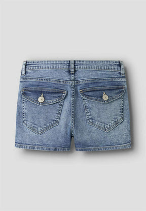 Shorts Flap Medium Blue Denim