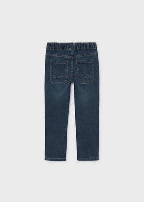 Bukse Jogger Soft Denim Dark Denim