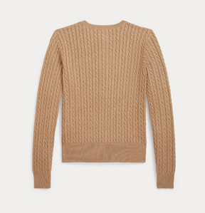 Cardigan Mini Cable Camel