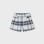 Shorts Plaid/Check Navy