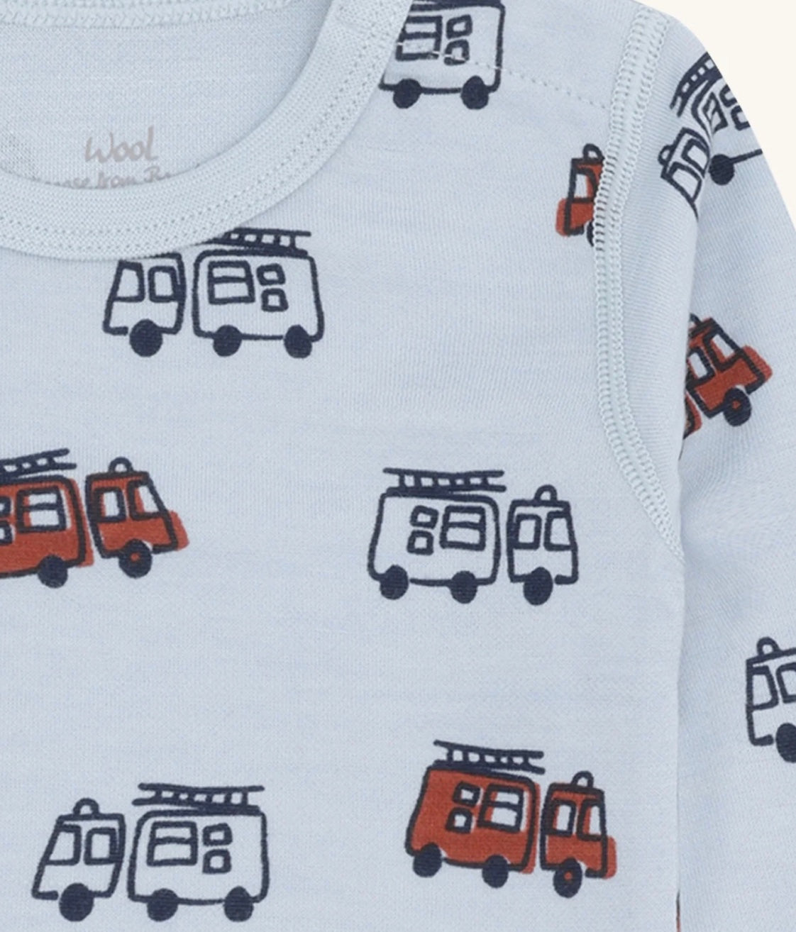Body Baloo Firetruck Baby Blue