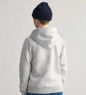 Hettejakke Shield Zip Light Grey Melange