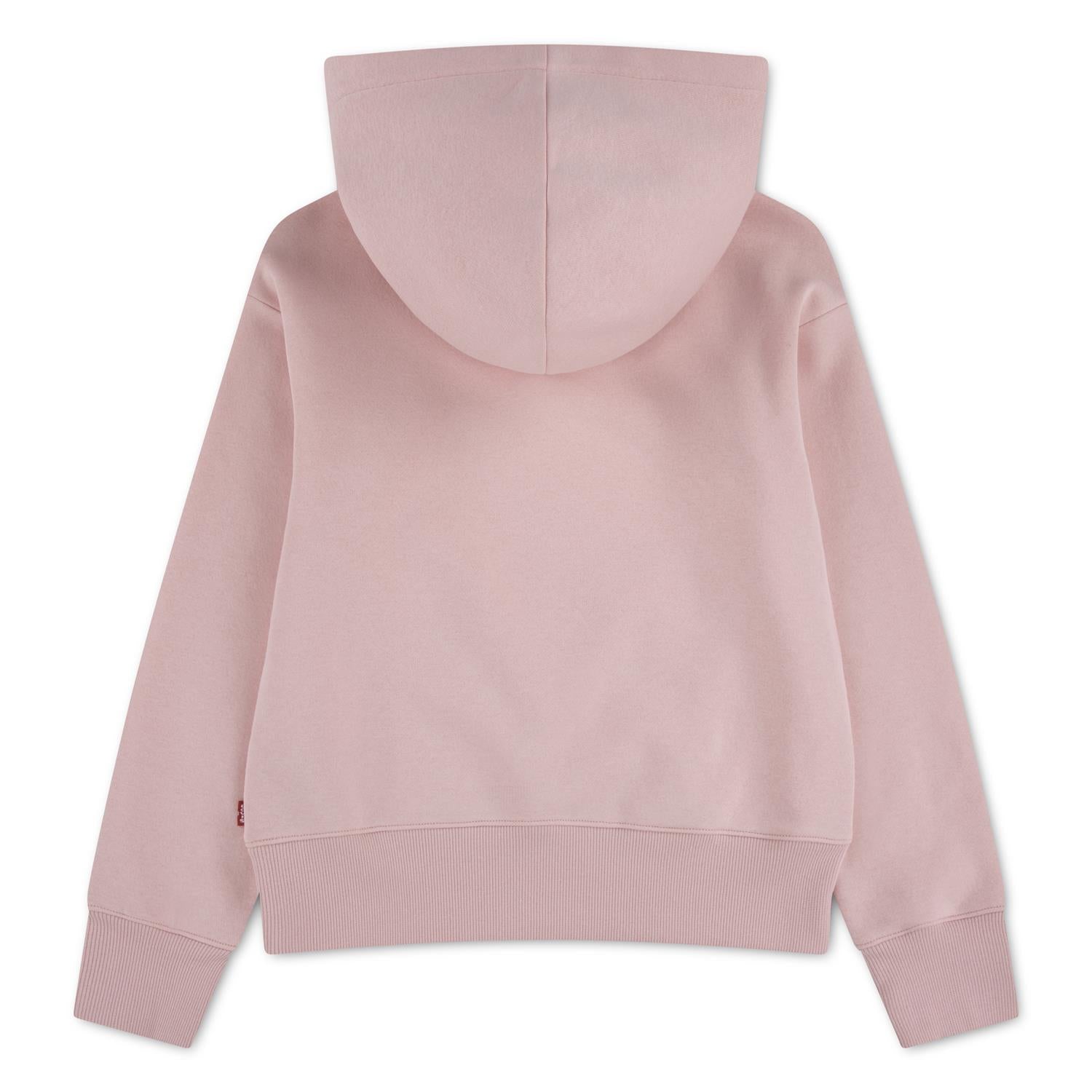 Hettegenser Batwing Pull Over Powder Pink