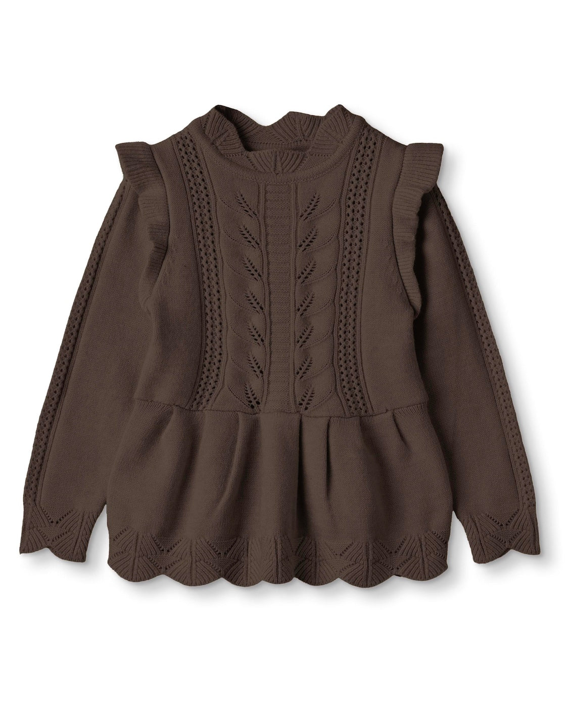 Genser Alilly Peplum Pullover Carafe