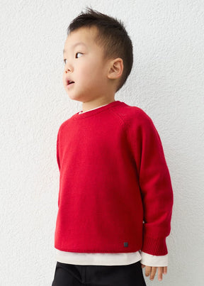 Genser Knit Basic Red
