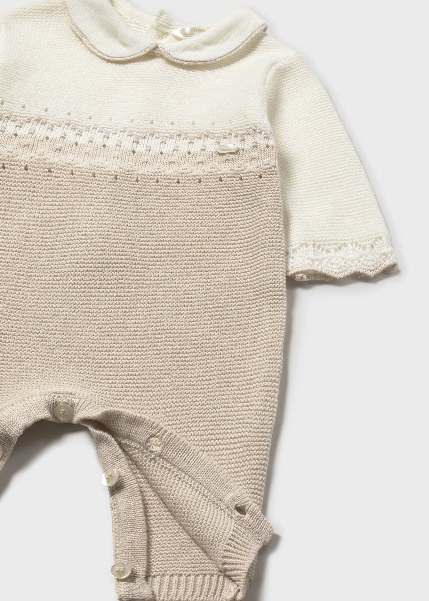 Sparkedress Knit Romper Soy