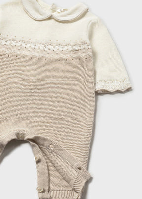 Sparkedress Knit Romper Soy