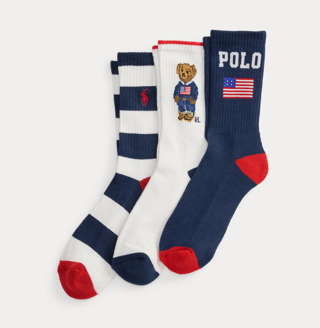 Sokker 3PK Polo Bear Multi