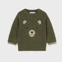 Genser Teddy Jumper Forest Mix