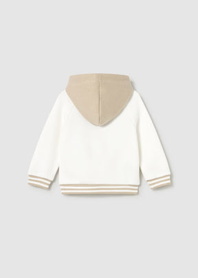 Genser Hoodie Teddy Bear Cream