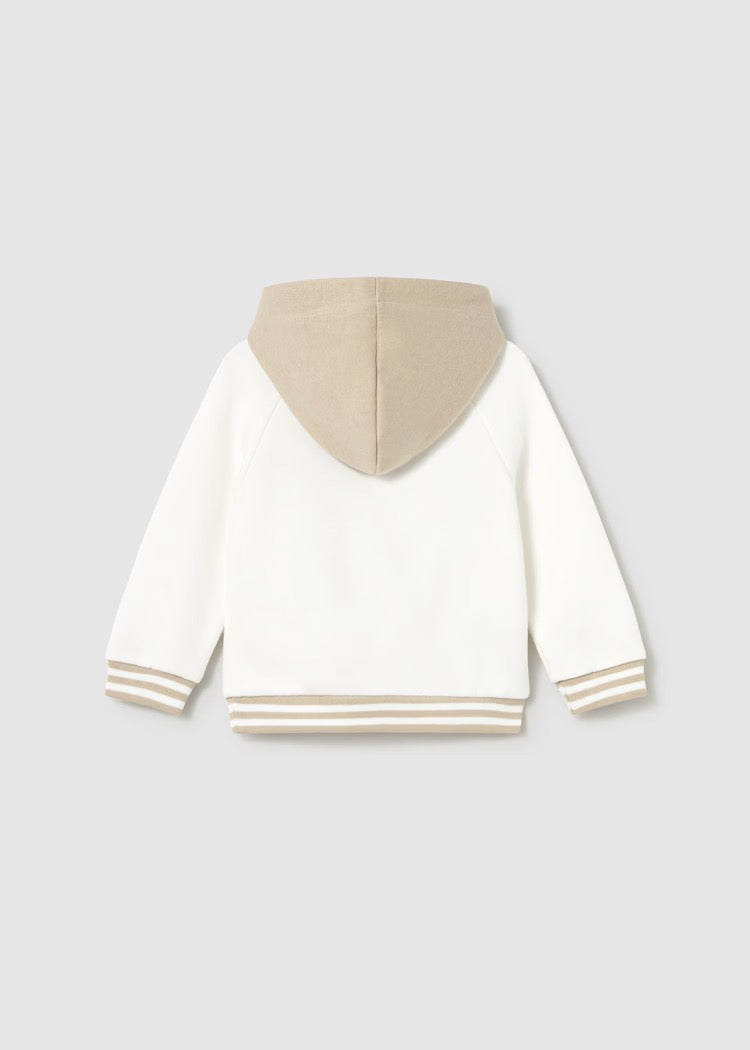 Genser Hoodie Teddy Bear Cream