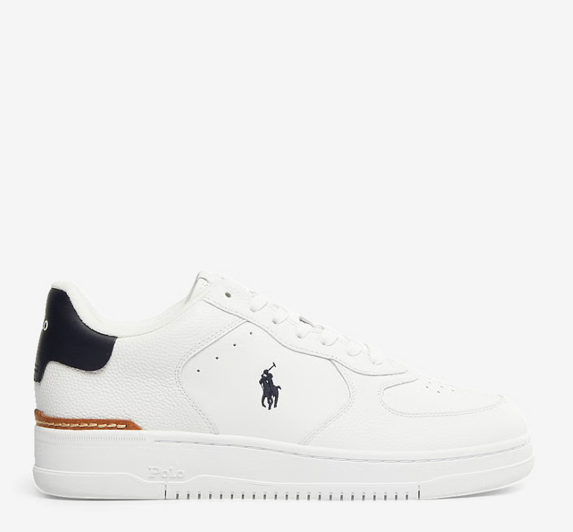 Sko Masters Court Leather White