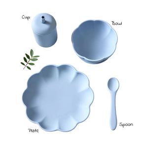 Sett Little Poppy Dining Pale Blue