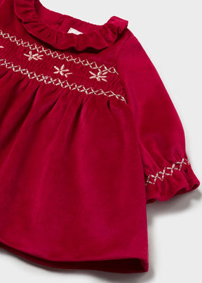 Kjole Velvet Red