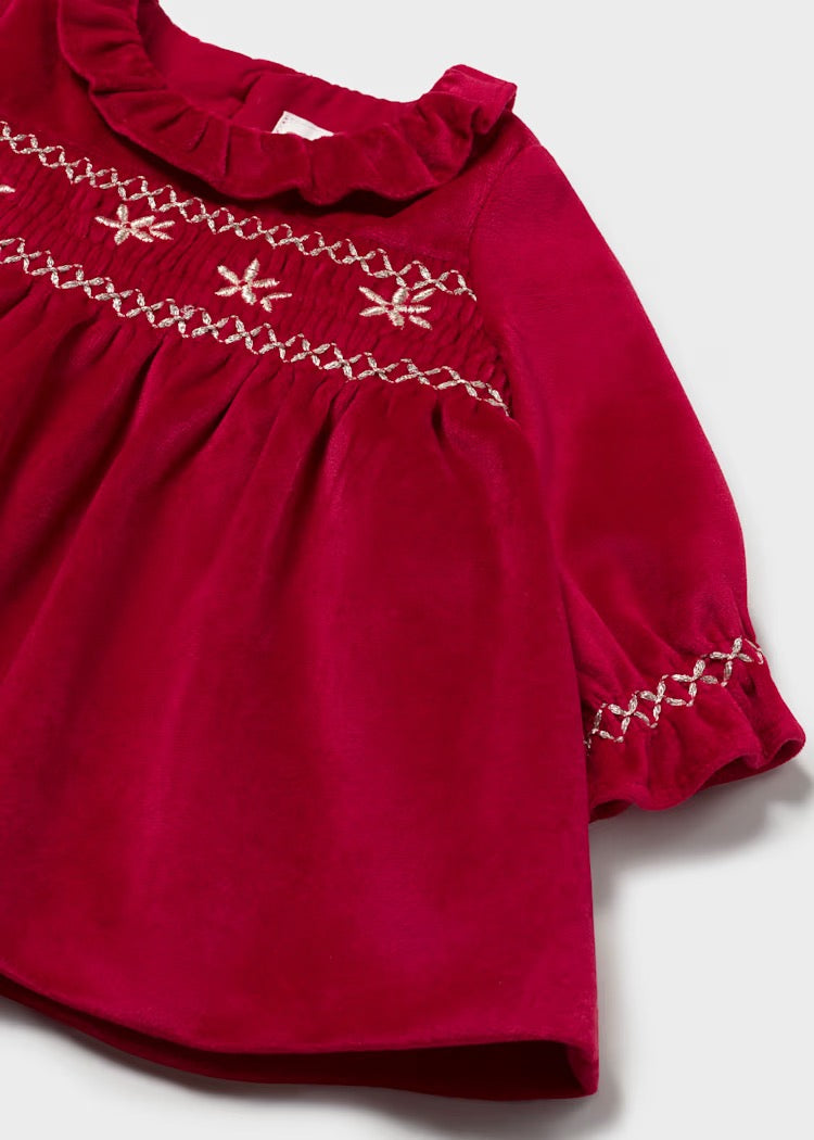 Kjole Velvet Red