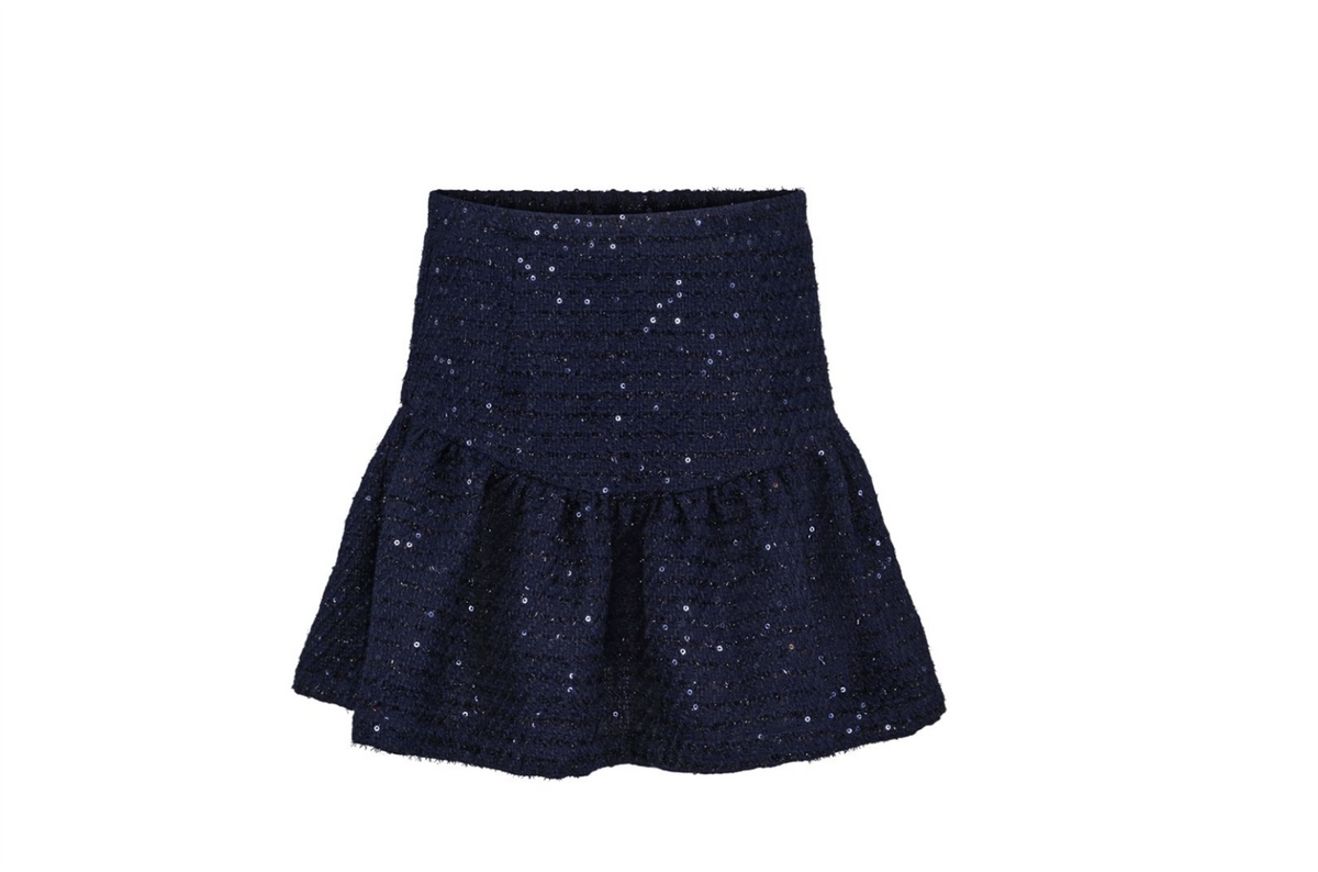 Skjørt Laila Paljett Midnight Navy
