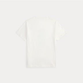 T-Skjorte Bear American Flag White
