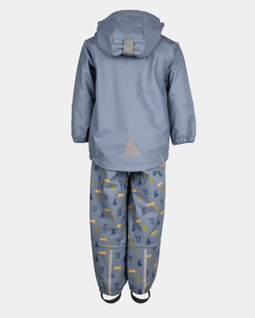 Regnsett Plask Mjuk Blå