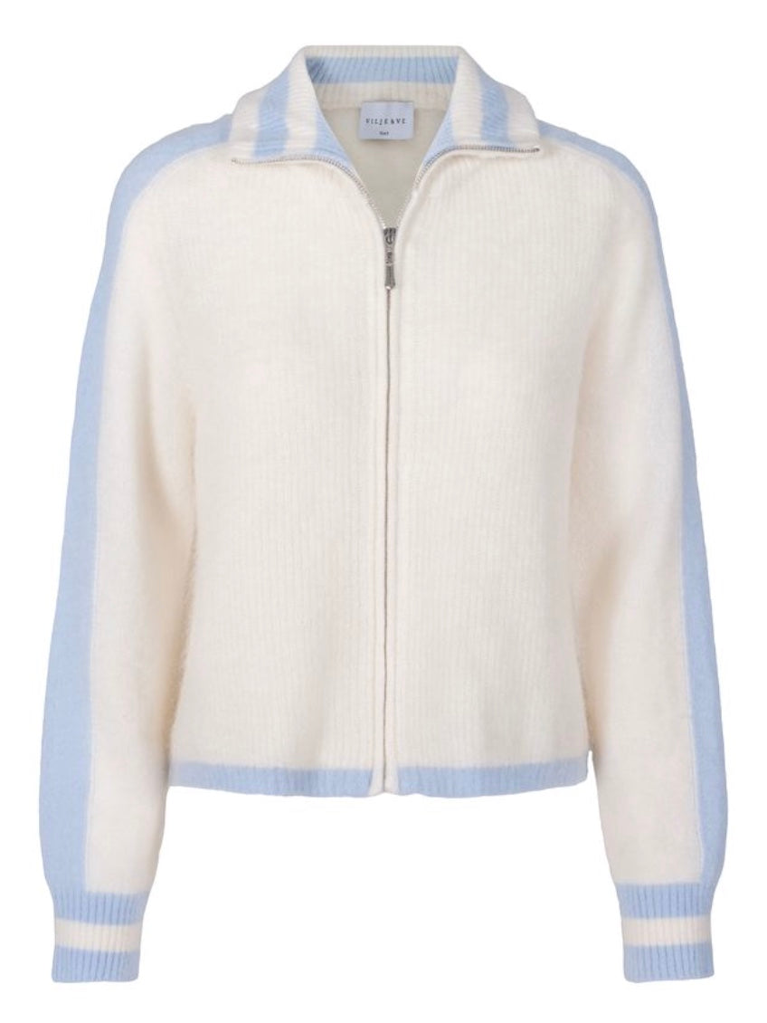Jakke Lyra Knitted Sky Blue