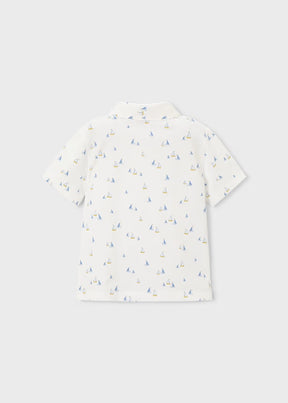 T-skjorte Polo Nautical White/Olive