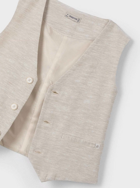 Vest Linen Sand