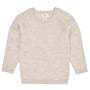Genser Merino Classic Rib Pale Cream Melange
