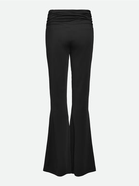Bukse Billie MW Long Trousers Black