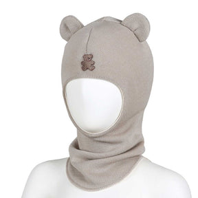 Balaclava Ull Teddybjørn Latte