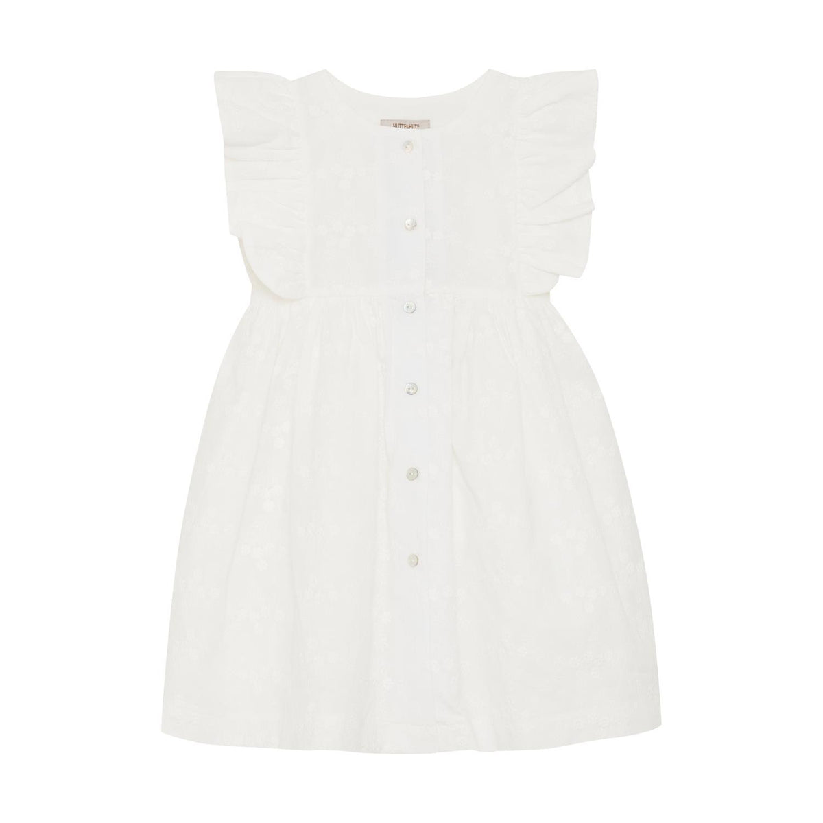 Kjole Embroidery Antique White