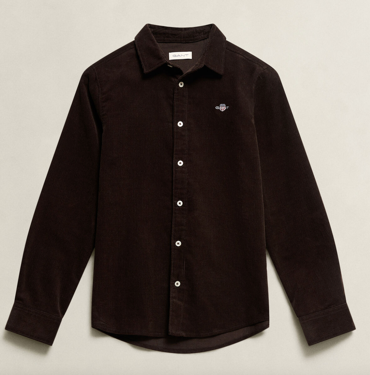 Skjorte Corduroy Shadow Brown