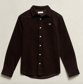 Skjorte Corduroy Shadow Brown