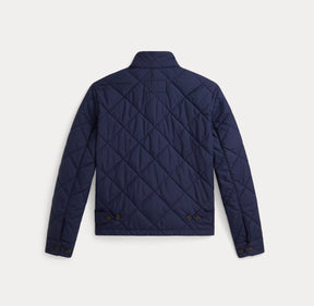 Jakke Quilted Mockneck Newport Navy
