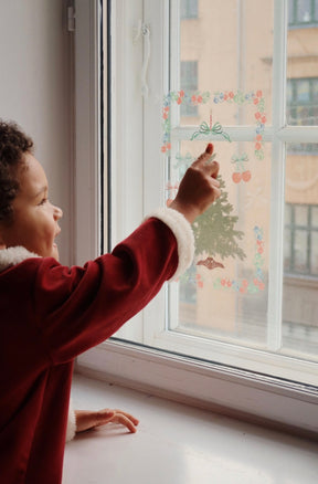 Sett Christmas Red Dahlia