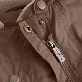 Dress Matwisti Fleece Lined Chestnut Brown