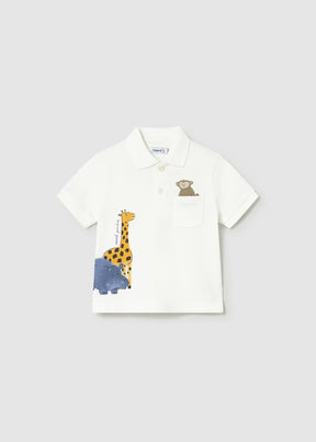T-skjorte Polo Animal Cream